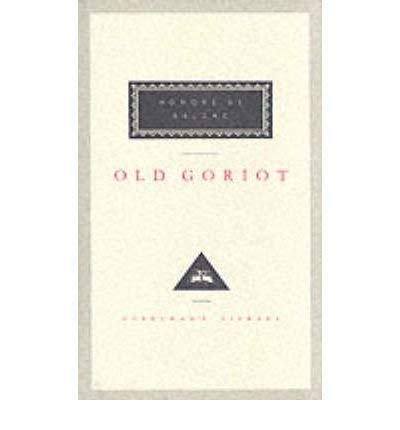 Stock image for Old Man Goriot for sale by Better World Books