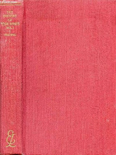 Beispielbild fr The History of Tom Jones Volume I ONLY (Of a two volume set. Introduction by A.R. Humphreys) zum Verkauf von GloryBe Books & Ephemera, LLC