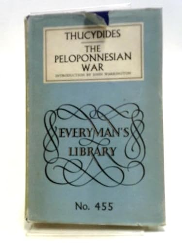 Beispielbild fr The History of the Peloponnesian War zum Verkauf von Edinburgh Books