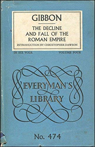 9780460004749: Decline and Fall of the Roman Empire: v. 4 (Everyman's Library)