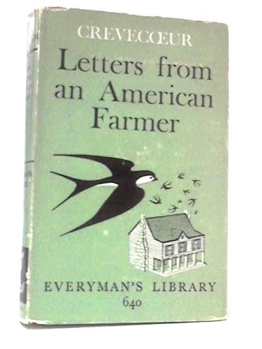 Imagen de archivo de Letters From An American Farmer (Introduction by Michael T. Gilmore) a la venta por GloryBe Books & Ephemera, LLC