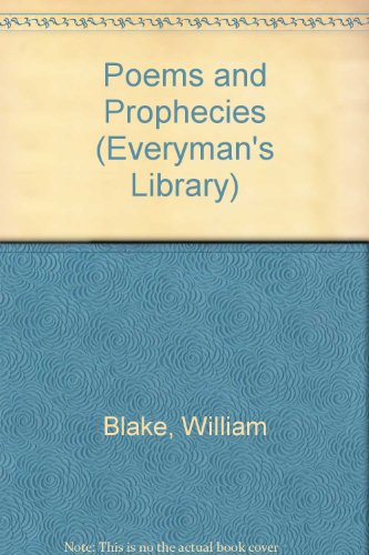 9780460007924: Poems and Prophecies