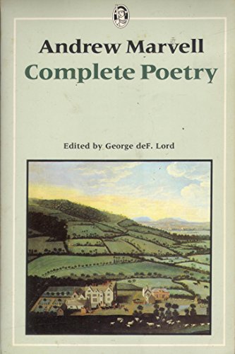 Stock image for Andrew Marvell Complete Poetry for sale by Wally's Books