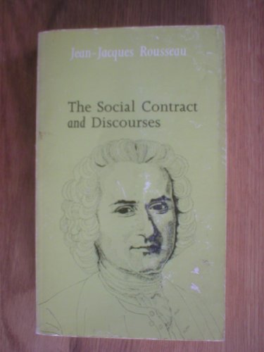 Stock image for The Social Contract and Discourses for sale by Goldstone Books