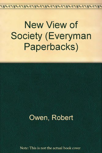 Beispielbild fr A New View of Society and Other Writings zum Verkauf von Books on the Web