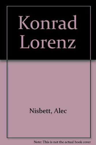 9780460022170: Konrad Lorenz