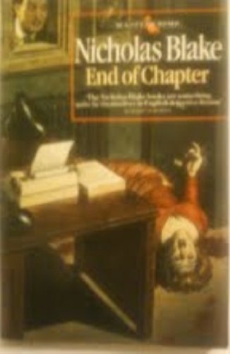 Stock image for End of Chapter (Mastercrime) for sale by WorldofBooks