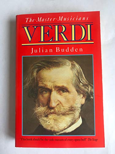 9780460024723: Verdi (Master Musician S.)
