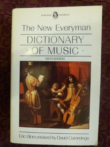 9780460029049: The New Everyman Dictionary of Music