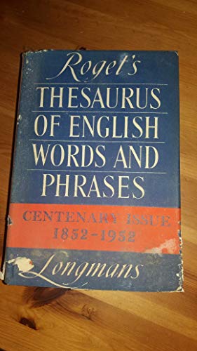 Beispielbild fr Thesaurus of English Words and Phrases (Everyman's Reference Library) zum Verkauf von WorldofBooks