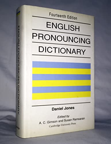 9780460030366: English Pronouncing Dictionary (Everyman's Reference Library)