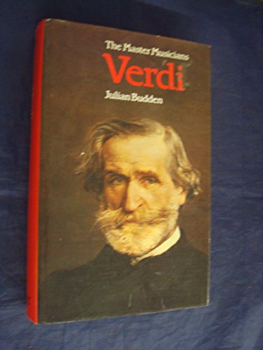 Beispielbild fr Verdi (Master Musician S.) zum Verkauf von WorldofBooks