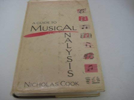 Imagen de archivo de A Guide to Musical Analysis a la venta por Better World Books Ltd