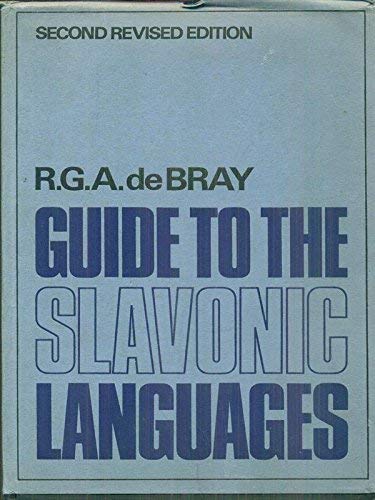 9780460039130: Guide to the Slavonic Languages