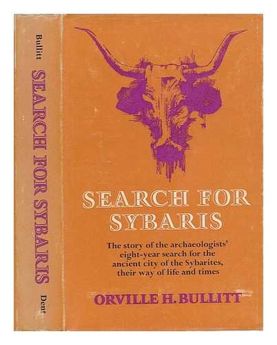 Stock image for Search for Sybaris for sale by Goldstone Books