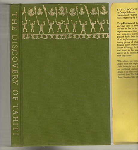 Stock image for AN ACCOUNT OF THE DISCOVERY OF TAHITI FROM THE JOURNAL OF GEORGE ROBERTSON, MASTER OF THE H. M. S. DOLPHIN for sale by Black Swan Books, Inc.