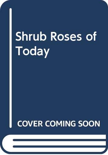 Stock image for Shrub Roses of Today for sale by Wonder Book