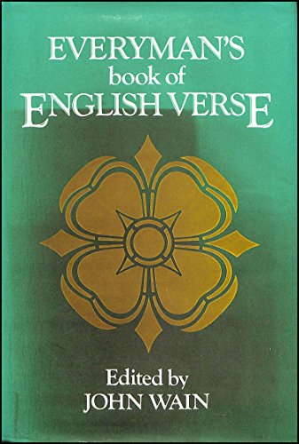 9780460043694: Everyman's Book of English Verse
