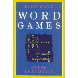 Stock image for Everyman's Word Games for sale by WorldofBooks