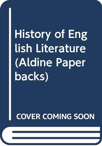 Imagen de archivo de History of English Literature a la venta por Ammareal