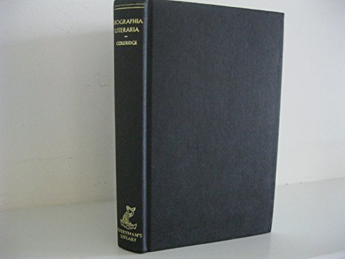 Beispielbild fr Biographia Literaria, or Biographical Sketches of my Literary Life and Opinions zum Verkauf von Anybook.com