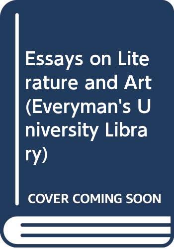 Imagen de archivo de Essays on Literature and Art a la venta por Better World Books