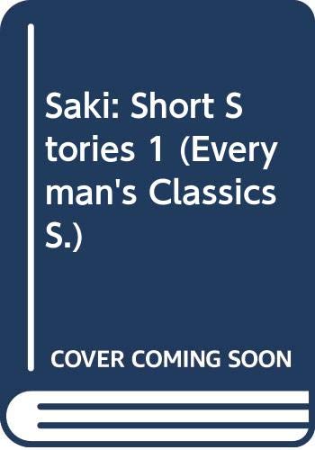 9780460111058: Short Stories: v. 1 (Everyman's Classics)