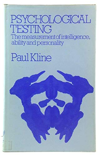Beispielbild fr Psychological Testing: The Measurement of Intelligence, Ability and Personality. zum Verkauf von G. & J. CHESTERS
