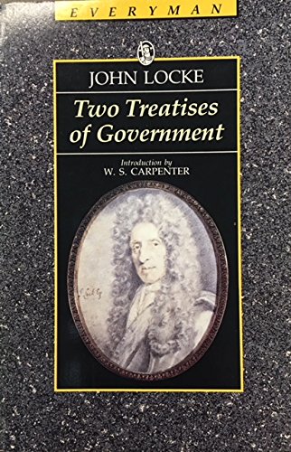 Imagen de archivo de Two Treatises of Government (Everyman's Library) a la venta por WorldofBooks