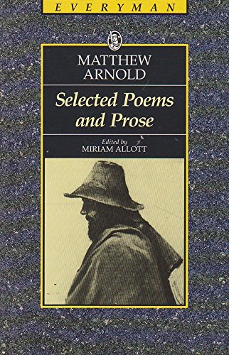 Beispielbild fr Matthew Arnold - Selected Poems and Prose zum Verkauf von Jason Books