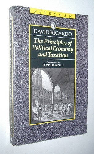 Beispielbild fr Principles of Political Economy and Taxation (Everyman's Library) zum Verkauf von Studibuch