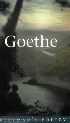 9780460882125: Goethe: Selected Poems