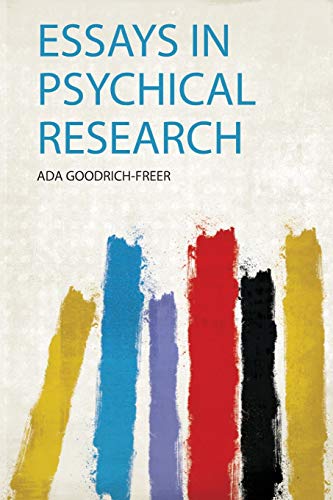 Stock image for Essays in Psychical Research 1 for sale by PBShop.store US