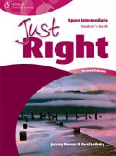 Just Right Upper Intermediate: Workbook with Audio CD (9780462000244) by Harmer, Jeremy; Lethaby, Carol