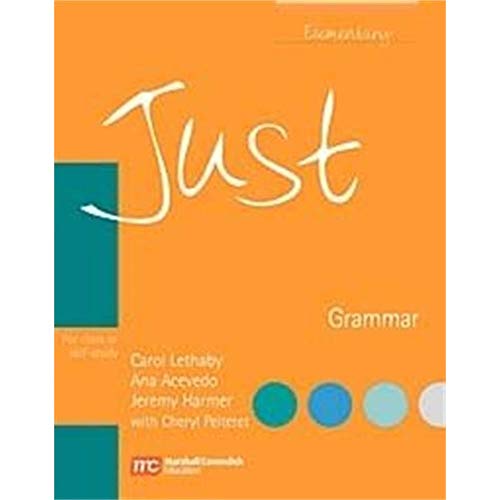 Imagen de archivo de Just Grammar Elementary (Just Skills Series) a la venta por HPB-Red