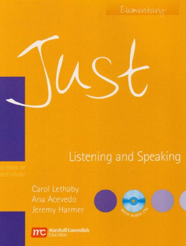 Imagen de archivo de Just Listening and Speaking a la venta por Blackwell's