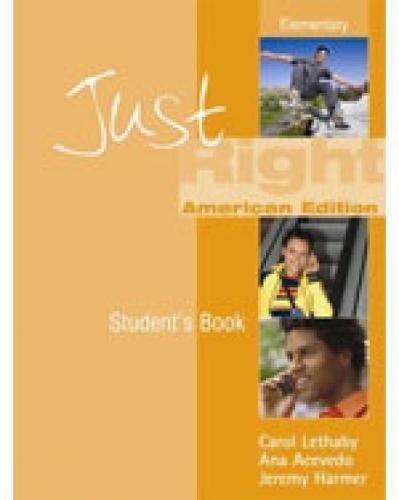 Just Right Elementary: Split B with Audio CD (US) (9780462004075) by Harmer, Jeremy; Lethaby, Carol; Acevedo, Ana