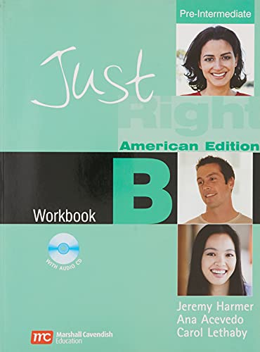 Just Right Pre-Intermediate: Split B Workbook with Audio CD (US) (9780462004211) by Harmer, Jeremy