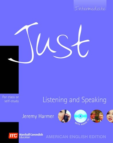 Imagen de archivo de Just Listening & Speaking, Intermediate Level, American English Edition a la venta por HPB-Red