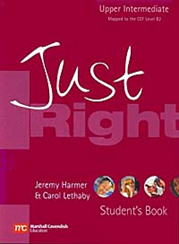 9780462007281: Just Right - Upper Intermediate (Just Right Course)