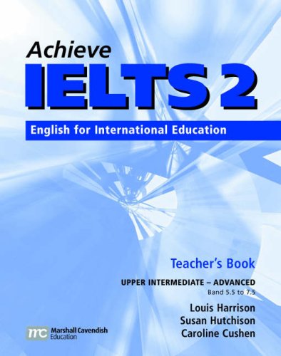 Beispielbild fr Achieve IELTS 2 Teacher Book - Upper Intermediate to Advanced 1st ed : English for International Education zum Verkauf von Buchpark