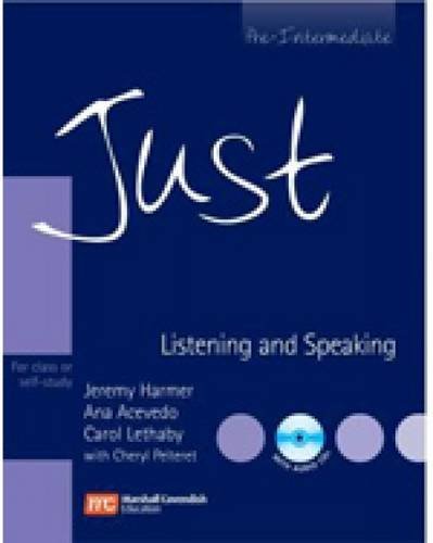 Imagen de archivo de Just Listening and Speaking - Pre Intermediate - With Audio CDs - For Class or Self Study a la venta por Ammareal
