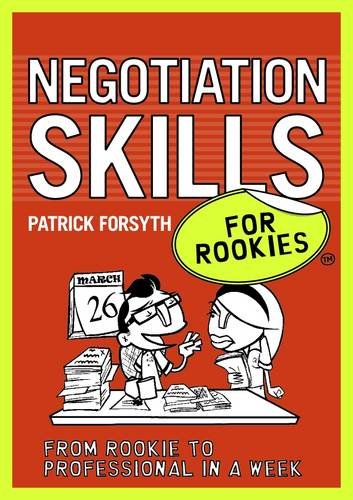 Beispielbild fr Negotiation Skills for Rookies zum Verkauf von WorldofBooks