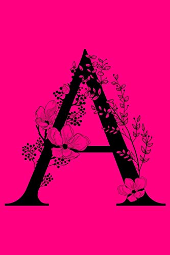 Immagine dell'editore per A : Monogram Initial Letter Notebook: Customized Monogrammed Gift: Lined Journal venduto da Buchpark