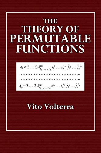 Stock image for The Theory of Permutable Functions for sale by Chiron Media