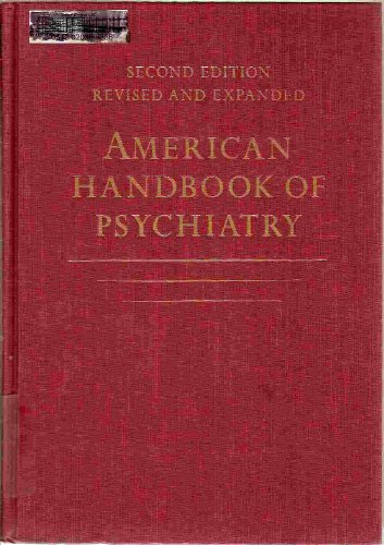 Imagen de archivo de American Handbook of Psychiatry (American handbook of psychiatry) a la venta por Aaron Books