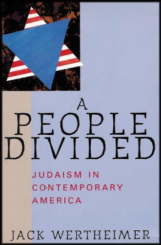 Stock image for A People Divided: Judaism In Contemporary America for sale by Wonder Book