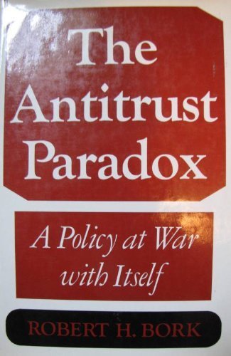 Imagen de archivo de Antitrust Paradox a la venta por ThriftBooks-Dallas