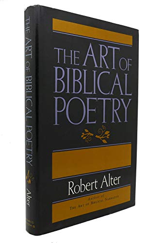 9780465004300: Art of Biblical Poetry