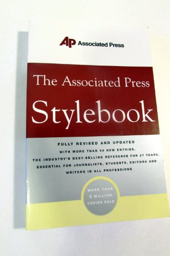 Beispielbild fr The Associated Press Stylebook zum Verkauf von Wonder Book